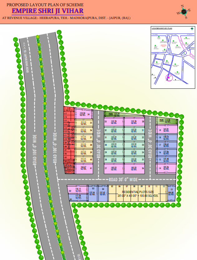 Shri Ji Vihar — Gated Township, Heerapura